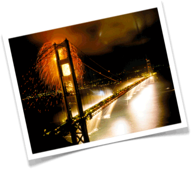 San Francisco fireworks, California fireworks, Golden Gate Bridge fireworks, fireworks for anniversaries