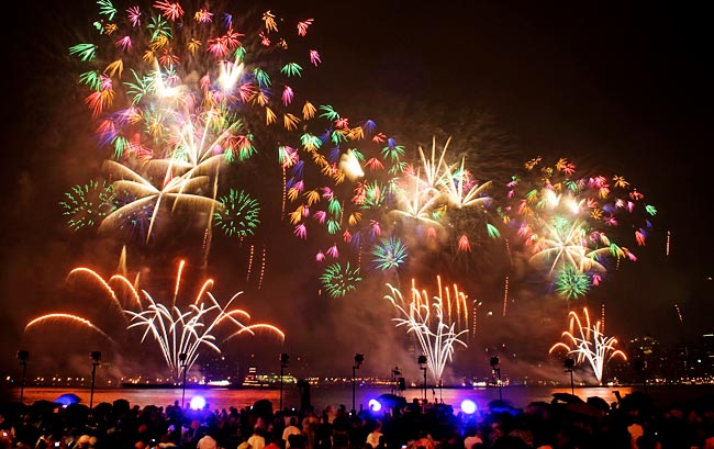 A Pyro Spectaculars by Souza fireworks (Photo: Courtesy of Gary Souza)