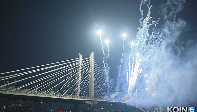 TriMet throws party, fireworks show to celebrate Orange Line