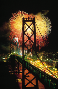 #fireworks, San Francisco fireworks, Golden Gate Bridge anniversary, Bay Area fireworks, America's biggest fireworks shows