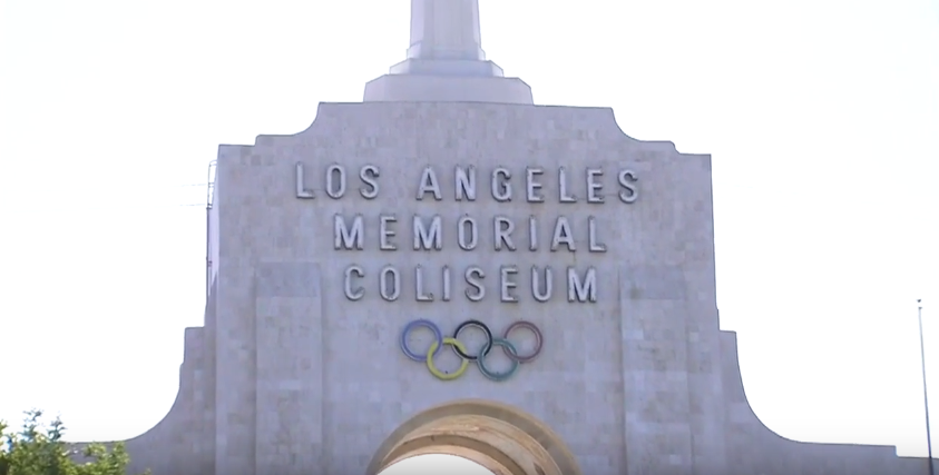 Behind-the-scenes of LA Coliseum's fireworks show