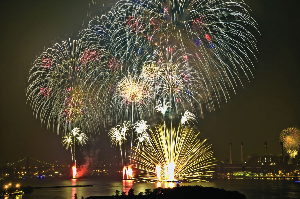 The July 4 sky will be exploding by design