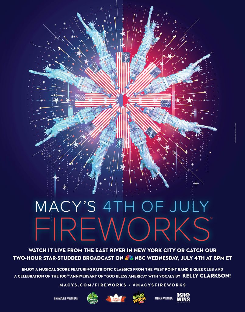 Macy's Fireworks Poster