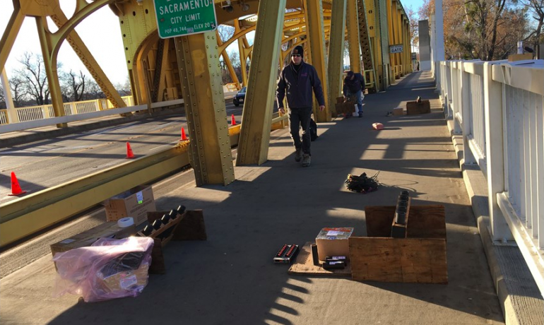 Behind the scenes: A look at the New Year's Eve Sky Spectacular fireworks show