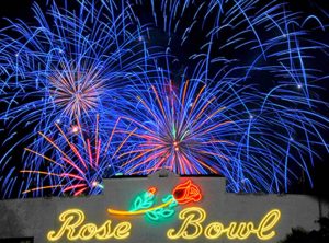 Rose Bowl Fireworks