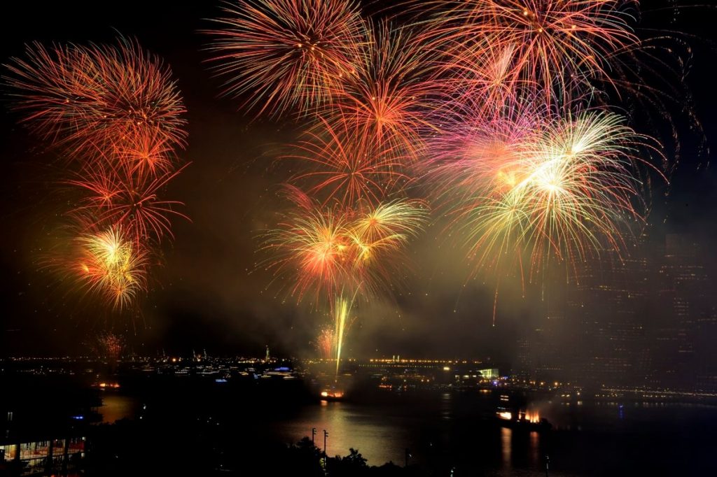 The Macy’s 4th of July Fireworks return to Long Island City’s waterfront parks next month. (QNS/File)