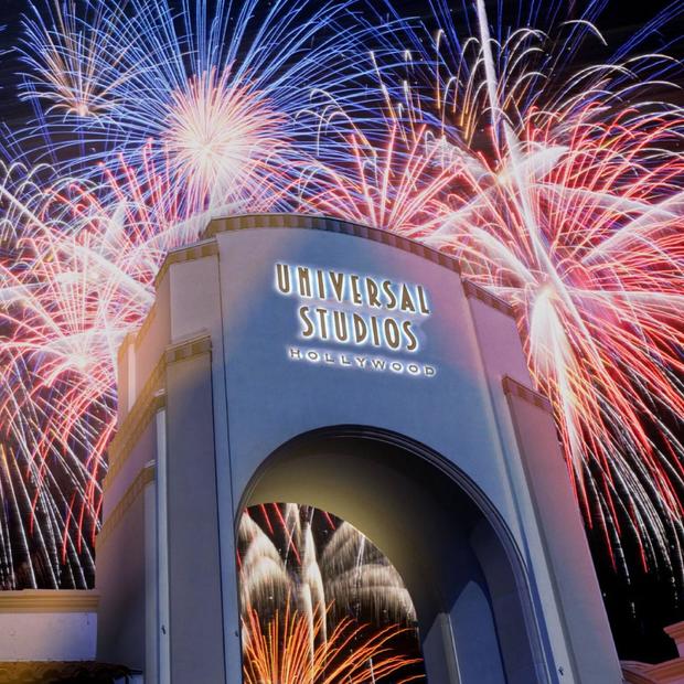 Fireworks at Universal
