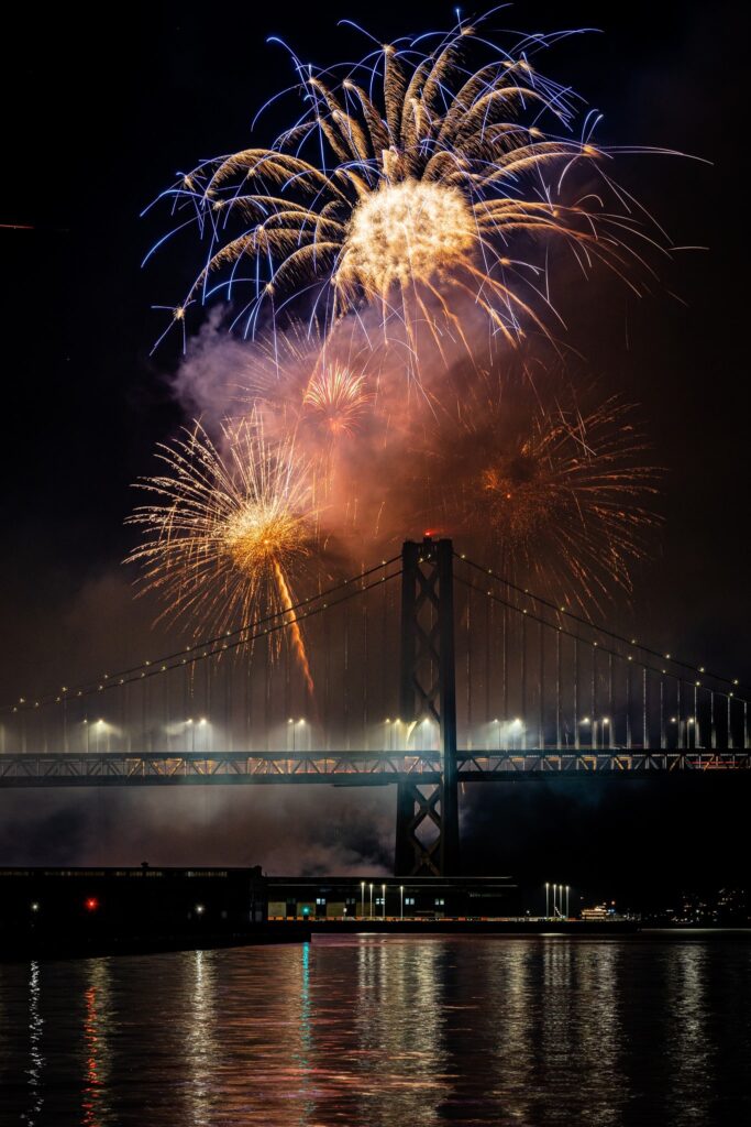 New Years Eve Fireworks in San Francisco 2023 Matt boom