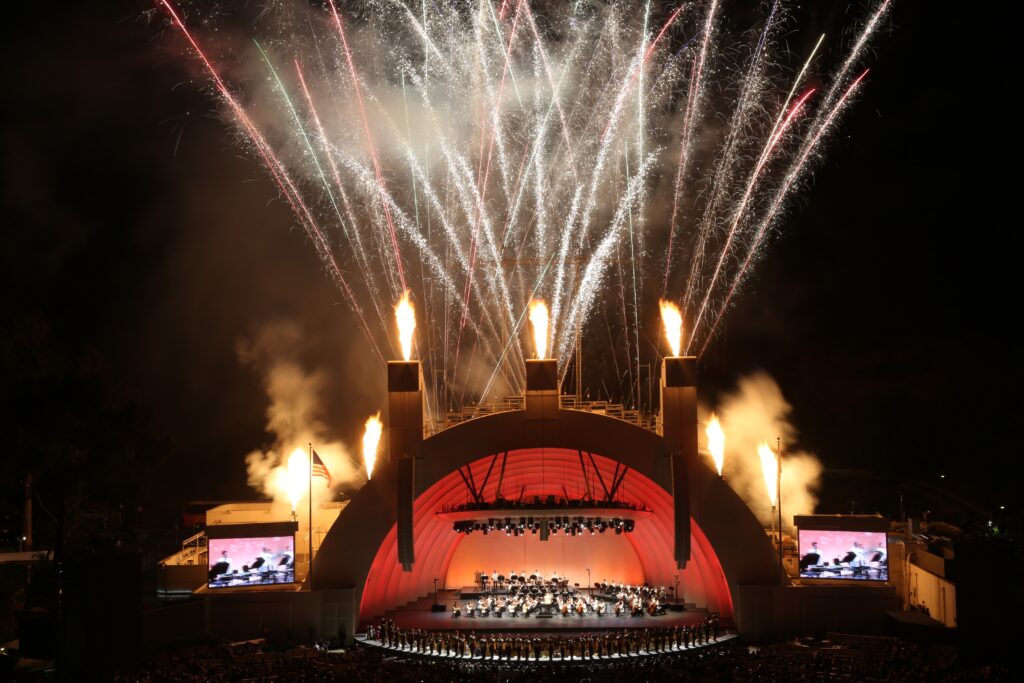 Pyro Spectaculars_Hollywood Bowl