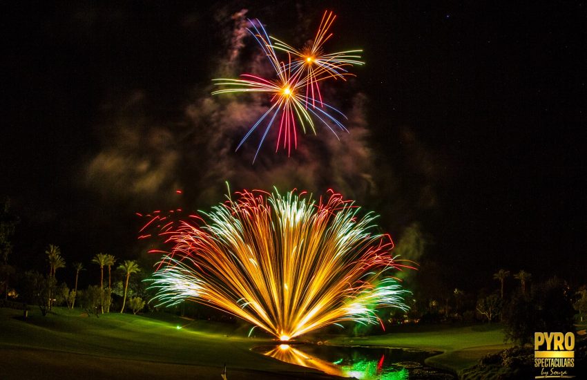 Big Lights over the Desert